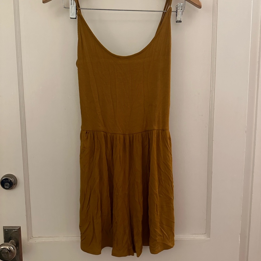 Wild Fable Dark Yellow Romper